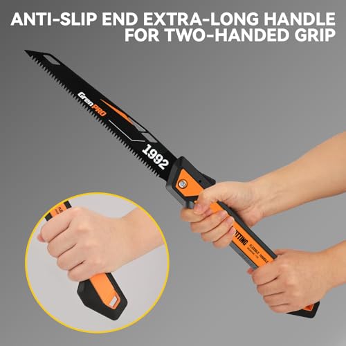 Folding Pruning Saw 10 Inch, Hand Saw for Tree Trimming - Image 7