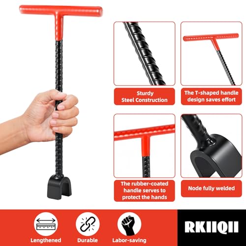 28in Professional Water Meter Key Shut off Tool, 3/4in opening - Image 5