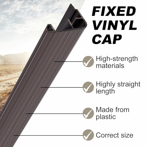 Pangda 2 Pcs 48 L Fixed Vinyl Sill Cap 1-5/32 Inches High - Image 5