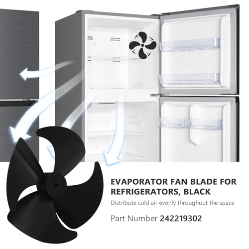 242219302 Refrigerator Evaporator Motor Fan Blade - Image 3