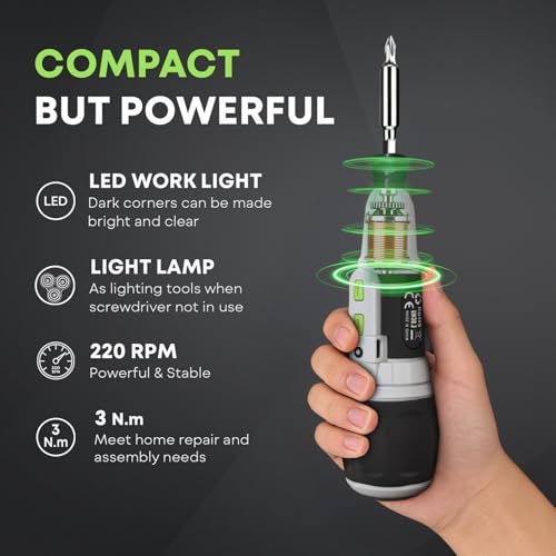 Electric Screwdriver Cordless Power Screwdrivers Set Tool | Hand Tools - Image 6