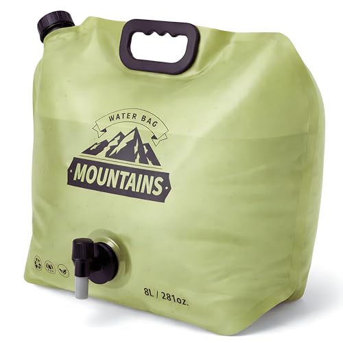Camping Water Container 2.1 Gallon Collapsible Water Jug - Image 2