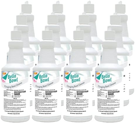 BellaBowl Clinging Bowl Cleaner, 1 Quart (Case of 12)…