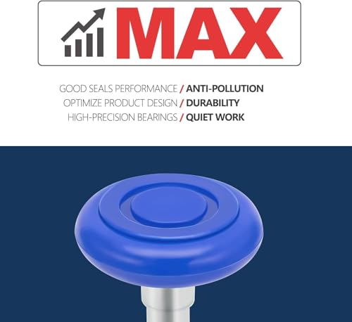 XiKe 2" Max Nylon Garage Door Roller Hardware Kit for 8x8 - Image 3