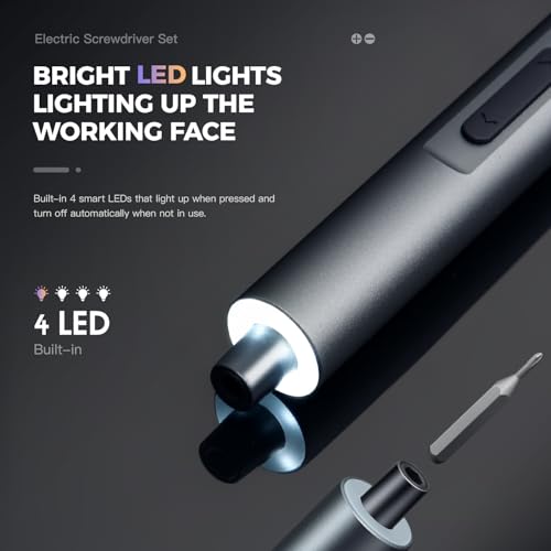 Mini Electric Screwdriver Cordless Set - 60-in-1 | Hand Tools - Image 5