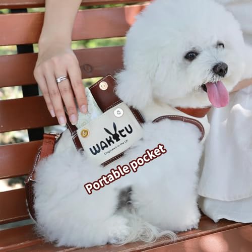Wakytu Dog Lift Harness Dog Carrier Sling for Small Dogs & Cats,S - Image 3