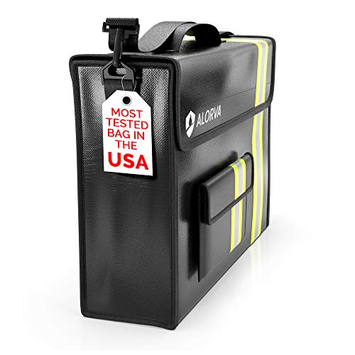 Upgraded Fireproof & Waterproof Document Bag – Lockable 17”x 12”x - Image 6