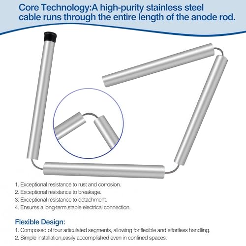 44" Flexible Magnesium Anode Rod for Rheem, GE - Image 5