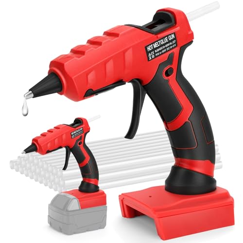 Cordless Hot Glue Gun Compatible with Milwaukee 18V - Image 2