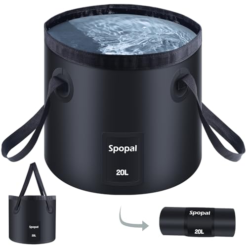 Collapsible Bucket with Handle 20L, Waterproof - Image 2