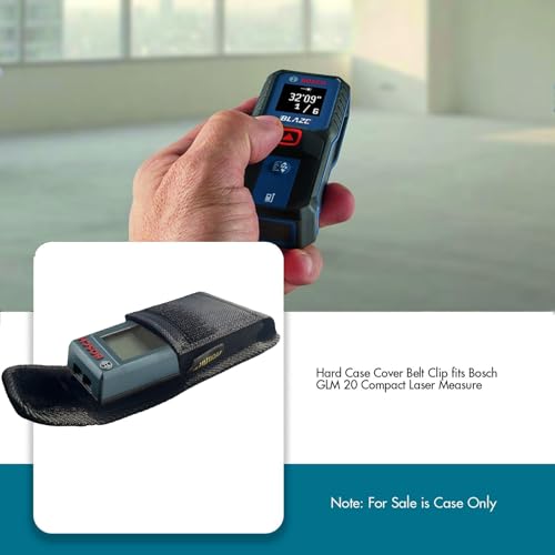 Compact Laser Distance Measure Nylon Case with Belt Clip - Image 6
