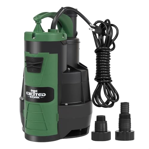 1HP 3500GPH Submersible Sump Pump with Build-in Float Switch - Image 2