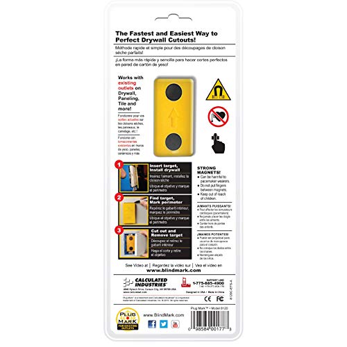 Calculated Industries 8120 Plug Mark Drywall Electrical | Home Repair - Image 5