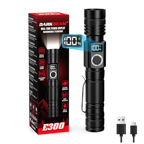 DARKBEAM 2800 High Lumens Flashlights with LED Power Display - Image 2