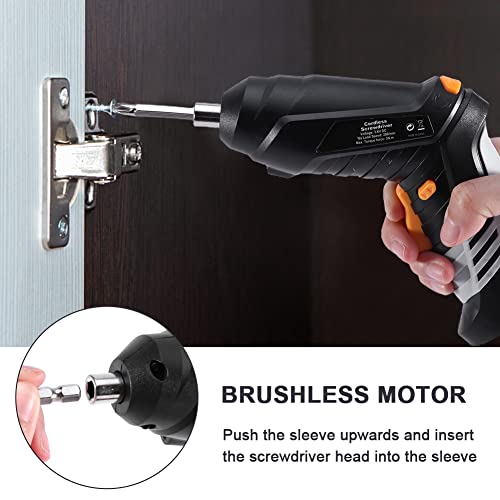 Cordless Electric Screwdriver Set, 3.6V 1300mAh Mini Power - Image 6