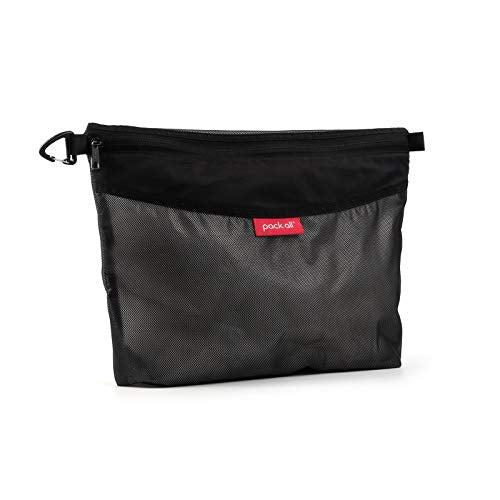 pack all Water-Resistant Zipper Pouch, Mesh Zipper Bag - Image 2