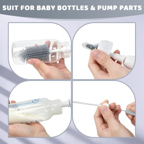 Electric Bottle Brush Cleaner with Storage Box, Portable - Image 5