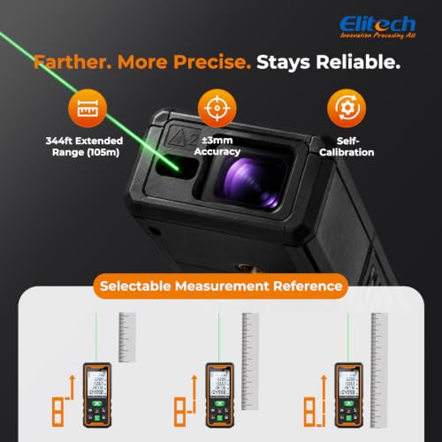 Elitech Green Laser Measuring Tool, Self-Calibration - Image 6