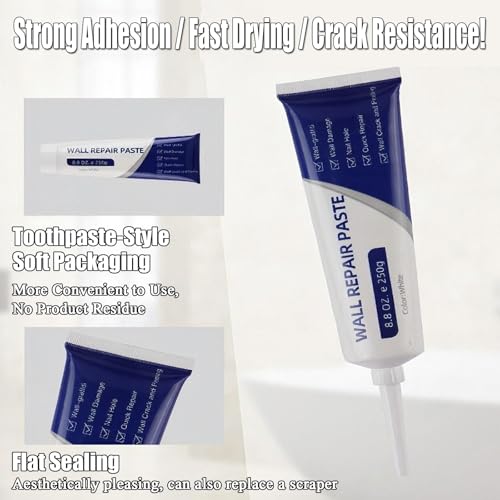 2Pcs Wall Repair Paste Tube,Drywall Repair Kit - Image 4