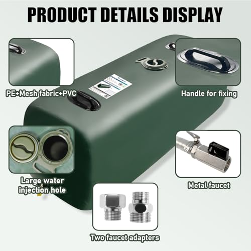 Drinking Water Storage Container,25/50/100gal Portable - Image 4