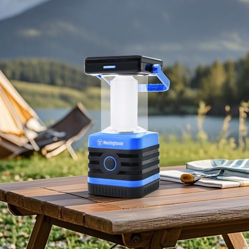 Solar Rechargeable Camping Lantern, 1000 Lumen LED Lantern - Image 7