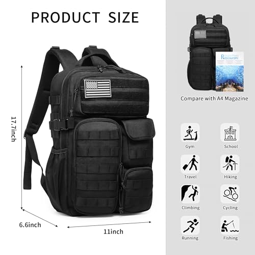 Tactical Backpack - Military waterproof backpack | Travel Essentials - Image 5