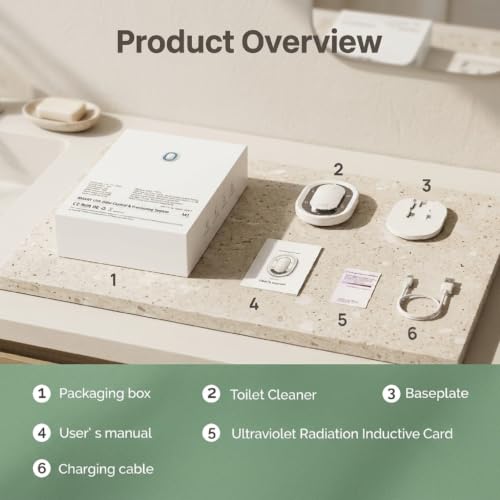 Smart Toilet UV-C Sanitizing & Odor Control System - Image 8