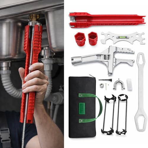 Basin Wrench Set – Ultimate, Heavy-Duty Plumbing Tool Kit | Hand Tools - Image 2