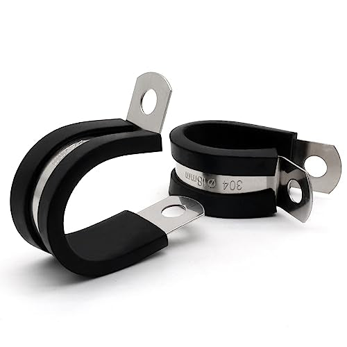 ZIPCCI 1 Inch Cable Clamp, 15 Pack Stainless Steel Wire Clamp - Image 6