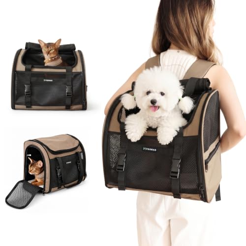 Dog Carrier Backpack for Small Dogs and Cats, Breathable - Image 2