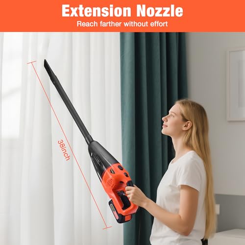 ValueMax Cordless Handheld Vacuum with 20V Rechargeable Battery - Image 3