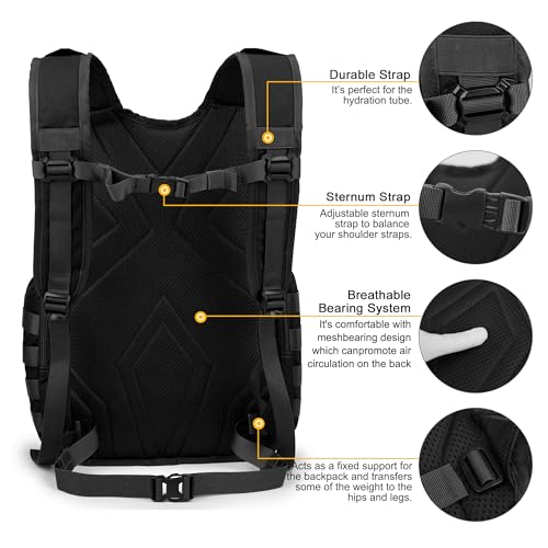 Mardingtop 25L Tactical Backpacks Molle Hiking daypacks - Image 6