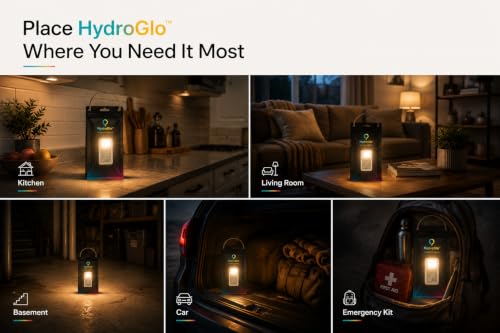 Salt Water Emergency Light Lantern for Power outages When All - Image 7
