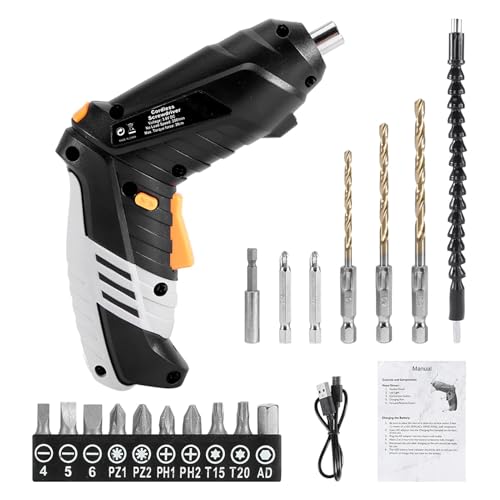 Cordless Electric Screwdriver Set, 3.6V 1300mAh Mini Power - Image 2