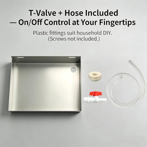 Tankless Water Heater Drain Pan 304 Stainless Steel | Home Repair - Image 6