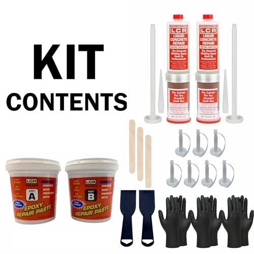 Polygem LCR Epoxy Concrete Crack Repair Kit - Stops Leaks - Image 4