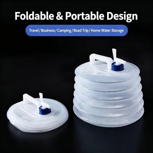 3L Collapsible Water Container with Spigot Large Capacity - Image 6