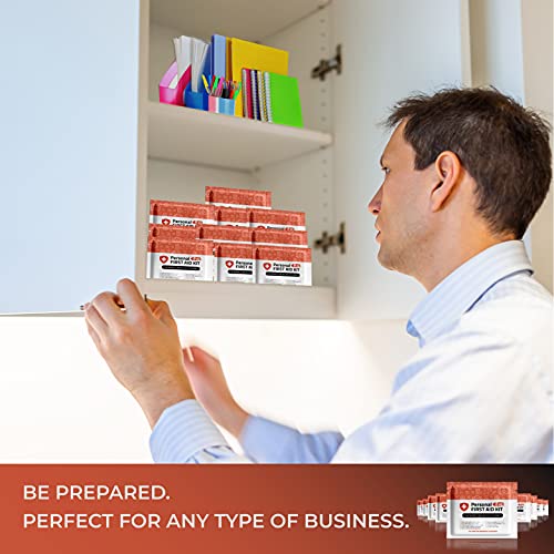 Personal First Aid Kit- 10 Pack | Clean, Treat - Image 7