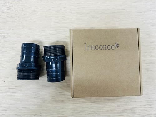 2 Pcs Pool PVC Tube Fitting Barbed Hose Fittings Adapter - Image 3