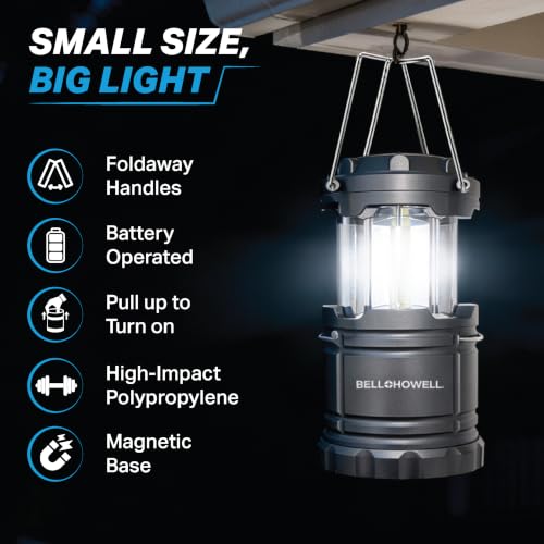 TACLIGHT Multipurpose Camping Lanterns, 4 Pack, Battery Powered - Image 5