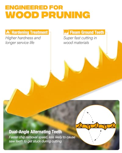 Wood Pruning Reciprocating Saw Blades, 12 Inch Pruning - Image 4