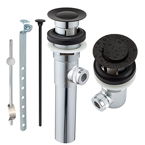 Sink Pop-Up Drain Stopper Assembly with Lift Rod | Bathroom Essentials - Image 2
