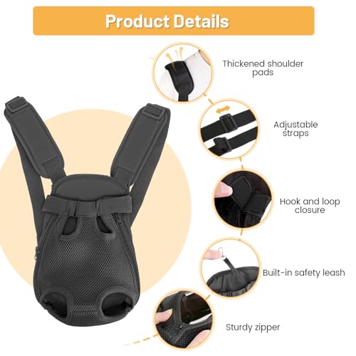 Inspack Dog Backpack Carrier/Cat Carrier, Adjustable Pet - Image 6