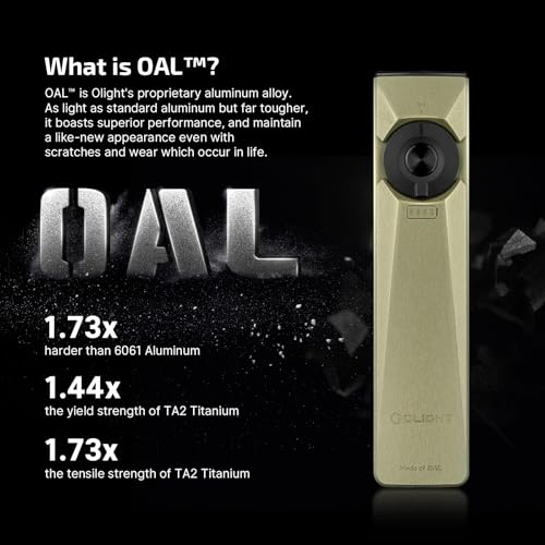 OLIGHT Arkfeld Ultra EDC Flat Flashlight Rechargeable, OAL - Image 6