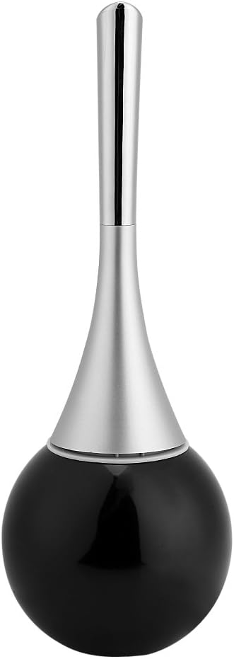 Toilet Brush and Holder Set, Toilet Brush Set Toilet Bowl Brush with Stainless Steel Base Toilet Bowl Brush and Holder for Home(01)