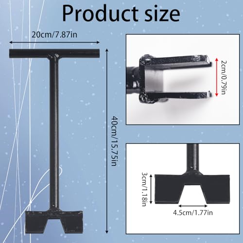 Long-Handle Ball Valve Wrench – Water Valve Shut-Off Tool | Hand Tools - Image 3