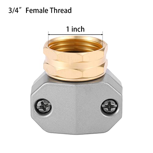 Zinc and Aluminum Female Coupling, Fits All 5/8-Inch | Home Repair - Image 3