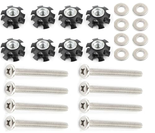 8-Piece Stainless Steel RV Ladder Repair Nut Kit | Home Repair - Image 2
