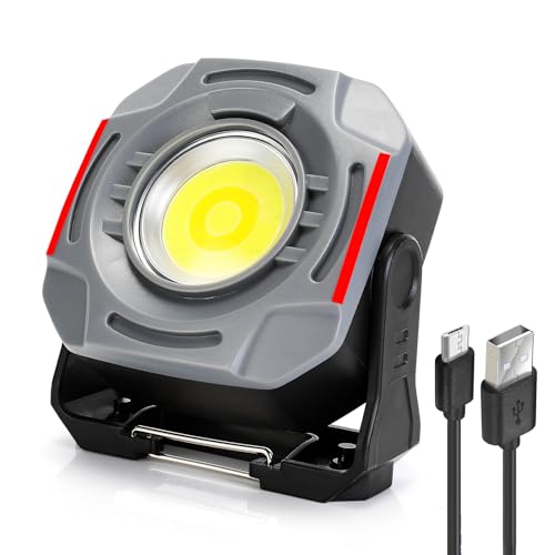 SUNPRO Magnetic Job Site Light Rechargeable FloodLight - Image 2