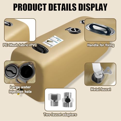 Drinking Water Storage Container,25/50/100gal Portable - Image 5